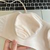 Japanese Style U Shaped Beautiful Back Breathable Thin Seamless Bra For Women