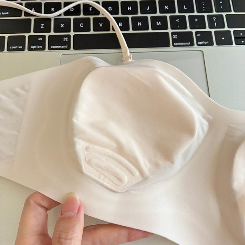 Japanese Style U Shaped Beautiful Back Breathable Thin Seamless Bra For Women