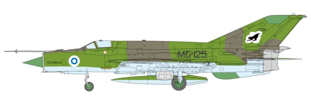 

Platz Finnish Air Force bis Fishbed L Plastic Model 1/48 MiG-21 AE-26