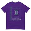 Illinois Fighting Illini Basketball Vintage Court Orange TShirt