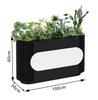Yundu Outdoor Galvanized Steel Planter
