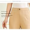 Simple Fox Women's High-Waist Micro Flared Summer Casual Pants