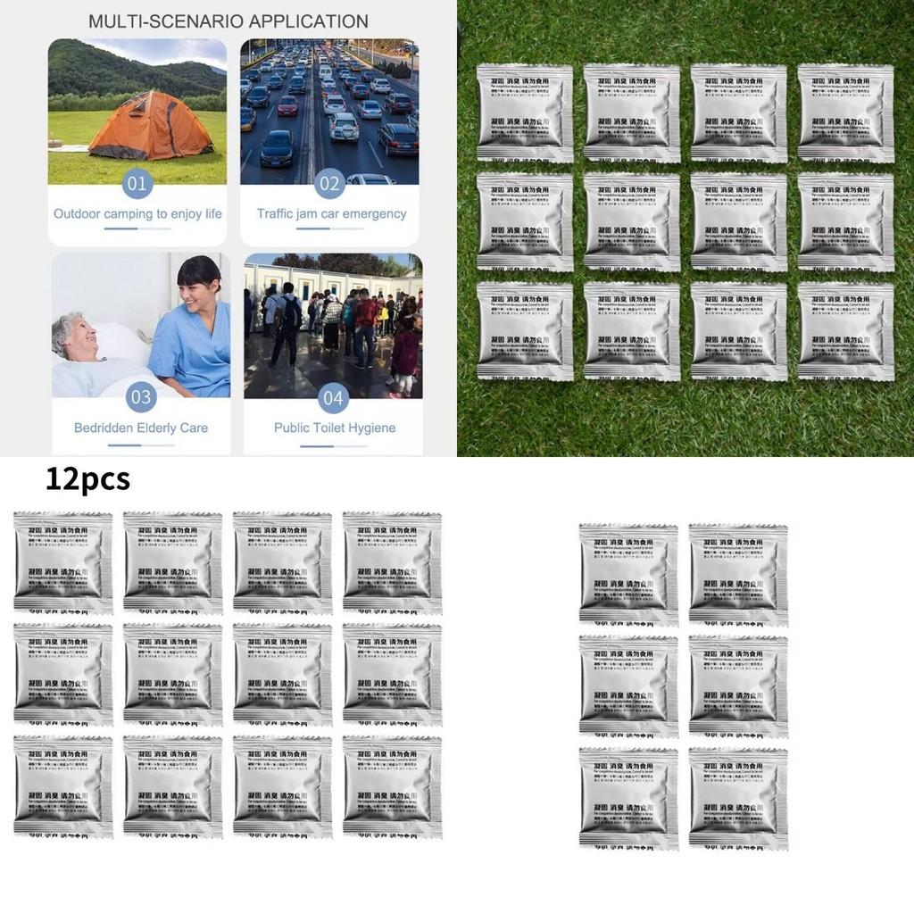 Portable Outdoor Toilet Waste Bags Solidifying Agents For Travel Convenience And Hygiene
