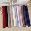 Solid Color Women Leg Warmers Winter Warm Female Leg Cover For Gym Fitness Latin Dance Ballet Yoga Loose Long Socks Stockings