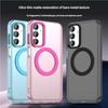Magsafe Matte Phone Case For Samsung Galaxy M55 C55 F55 5G Protective Case Magnetic Wireless Charging Shockproof Back Cover