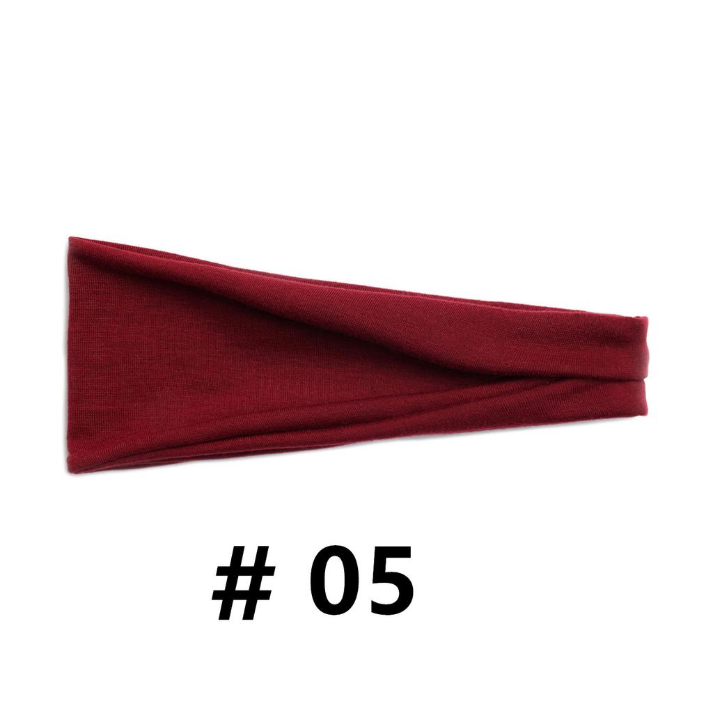 Headbands for Women Non Slip Sweat Hairbands Elastic Soft Stretchy Head Bands Sports Workout Yoga Outdoor Running Travel Headwrap Hair Accessories