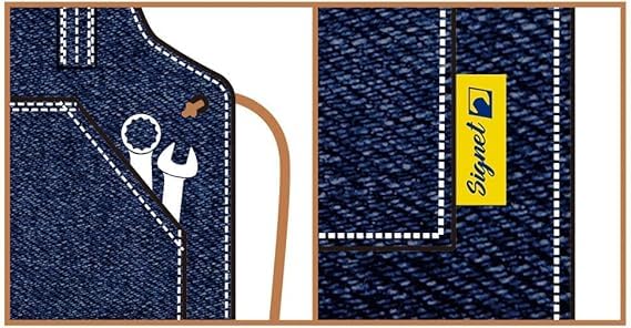 SIGNET DIY Work Denim Work Navy Apron, Apron, 56070,