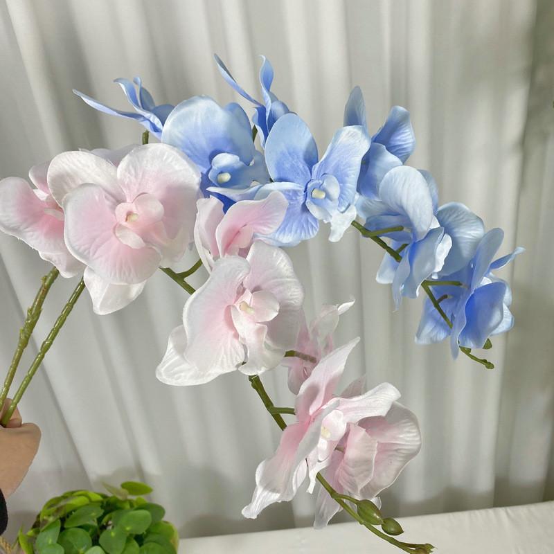 Phalaenopsis Luxury Matte Flower For Home Office Soft Decoration Gifts