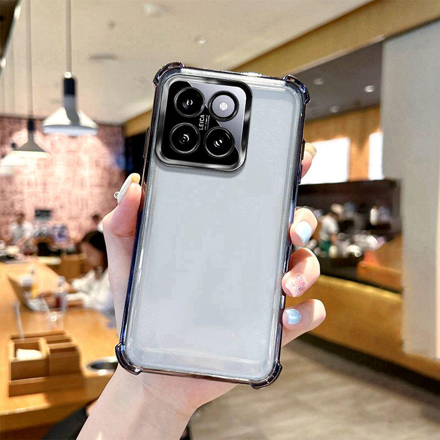 

Airbag Shookproof Lens Case For Xiaomi Redmi Note 9 10 5G 11 12 13 14 Pro 13C 14C 9C 10A Poco X5 X6 X7 F6 F7 13T 14T Plating Silicone Back Clear Cover Redmi 9C Nfc