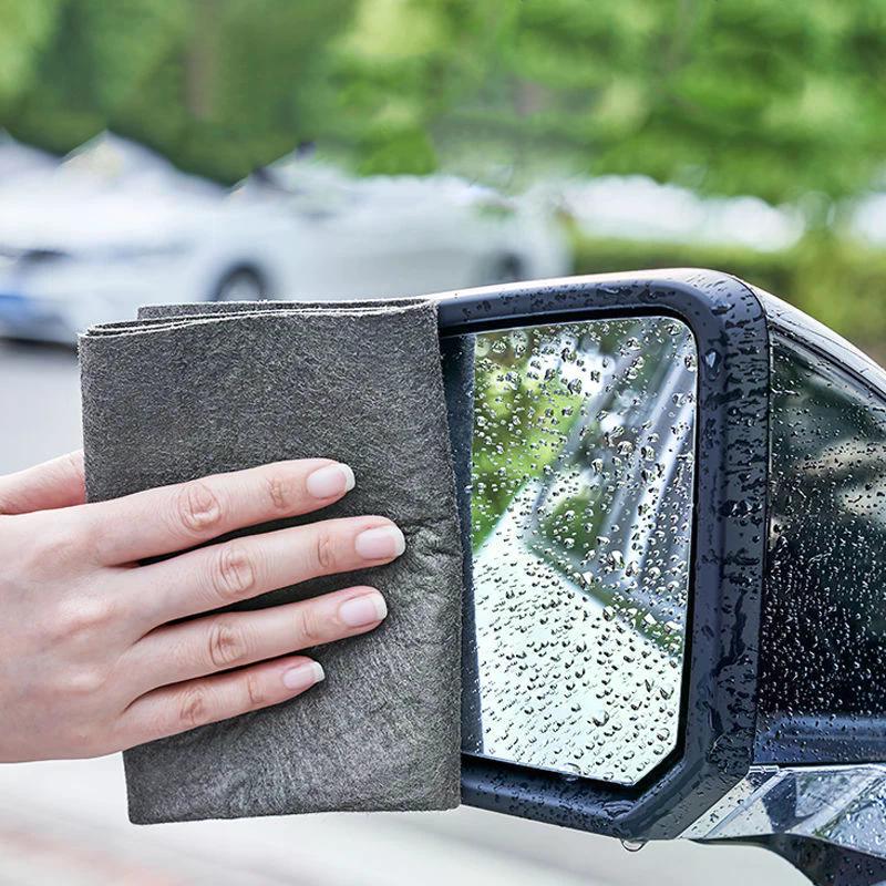 10pcs/set Thickened Cleaning Cloth No Trace No Watermark Reusable Microfiber Rag Quickly Clean Towels Scouring Pad