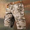 Men's Independence Day Printed Multi Pocket Workwear Shorts