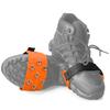 Ice Climbing Crampons Nonslip Ice Crampons Snow Skid Spikes Winter Shoe Cover Clip Crampons for Mountaineering Outdoor