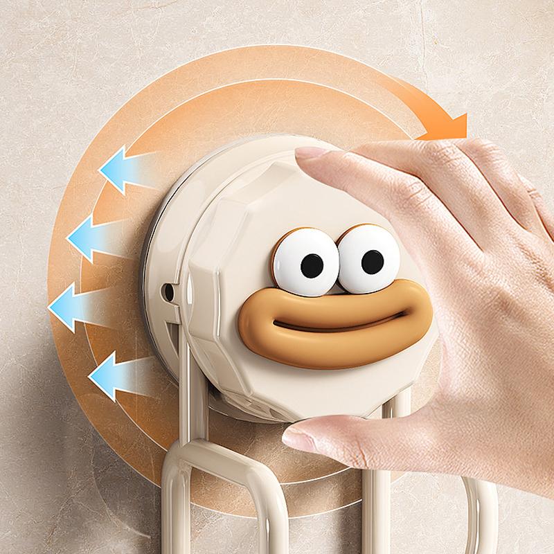 1/2pcs Suction Cups Wash Basin Holder Hook Vacuum Washbasin Storage Rack Kitchen Bathroom Wall Basin Storage Shelf Accessories