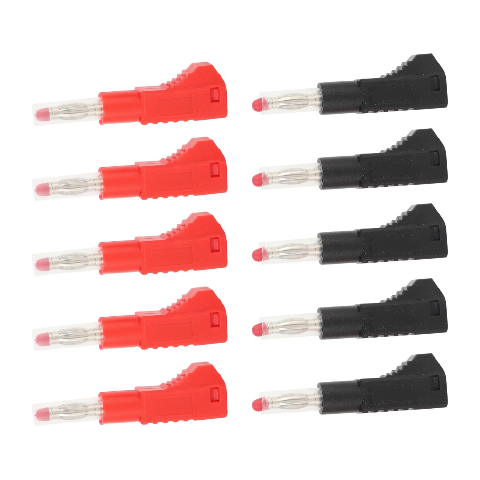 

4mm Banana Plugs Connectors with Retractable Sheath for Industrial Security Equipment