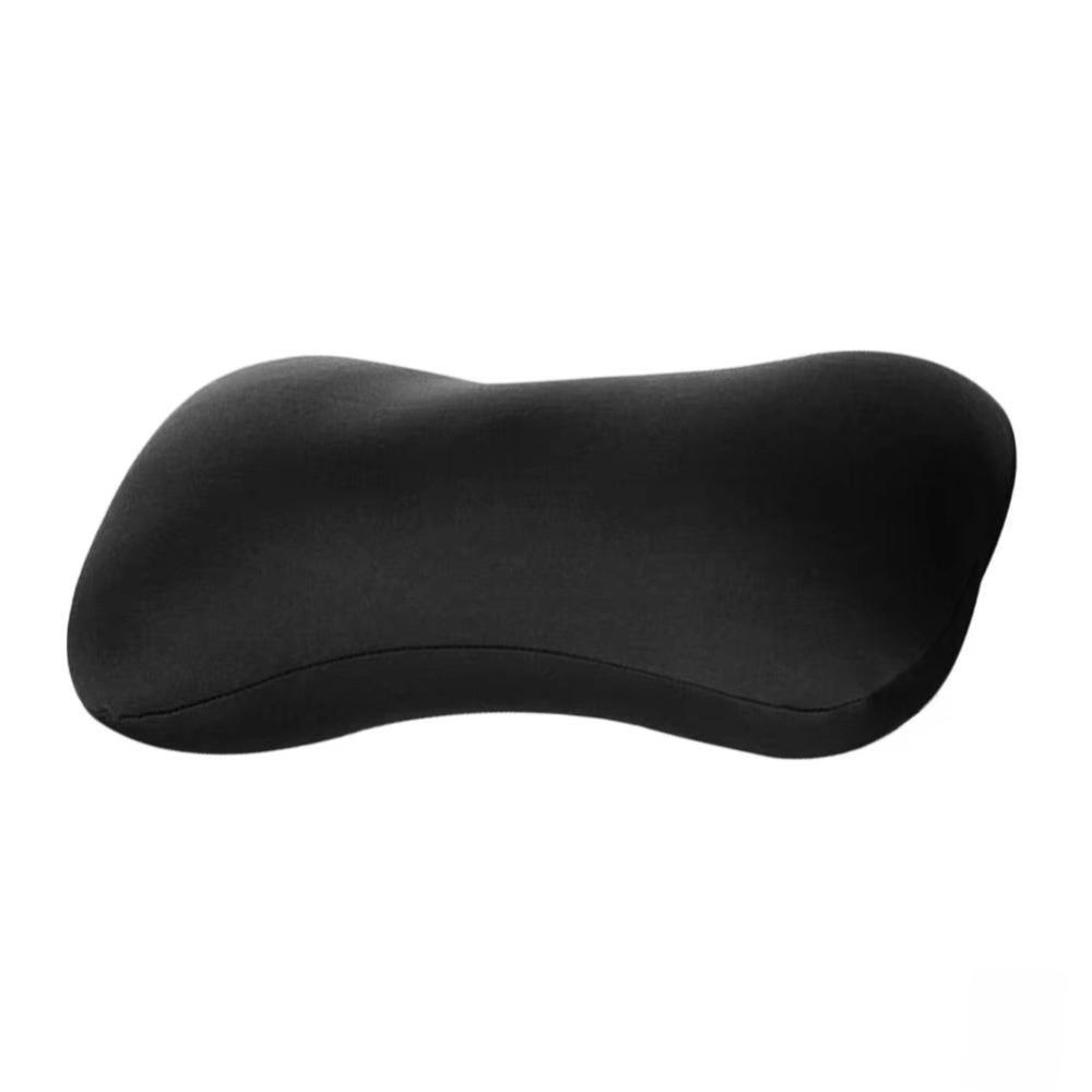 

New Mini Microbead Bolster Pillow Foam Particle Comfortable Back Cushion Seat Pillow Travel Use чёрный
