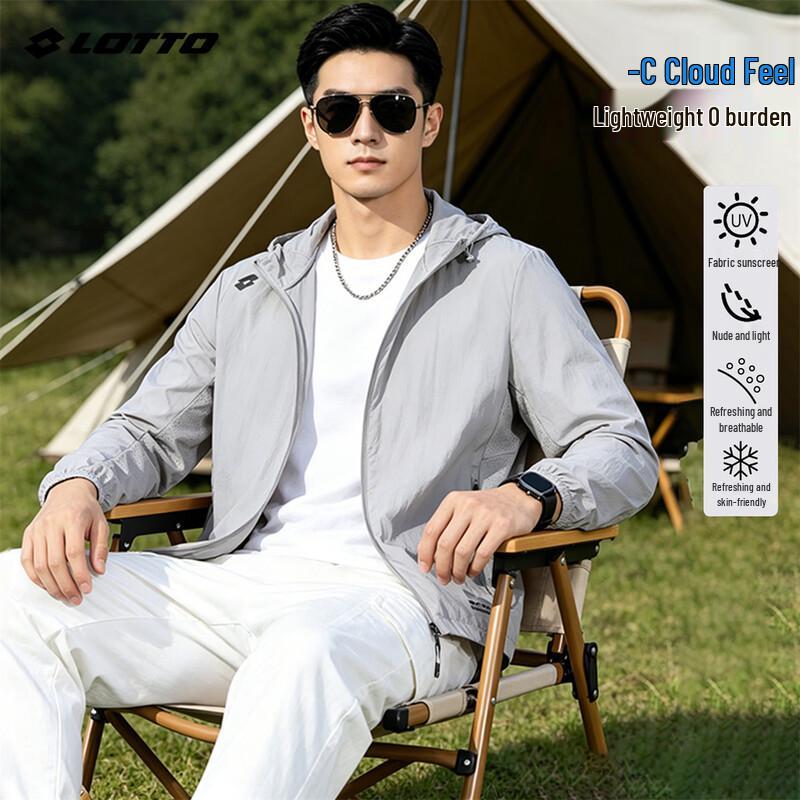 LOTTO Men s UPF50+ UV Protection Sun Jacket XL