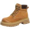 Camel Hill Classic Suede Work Martin Boots