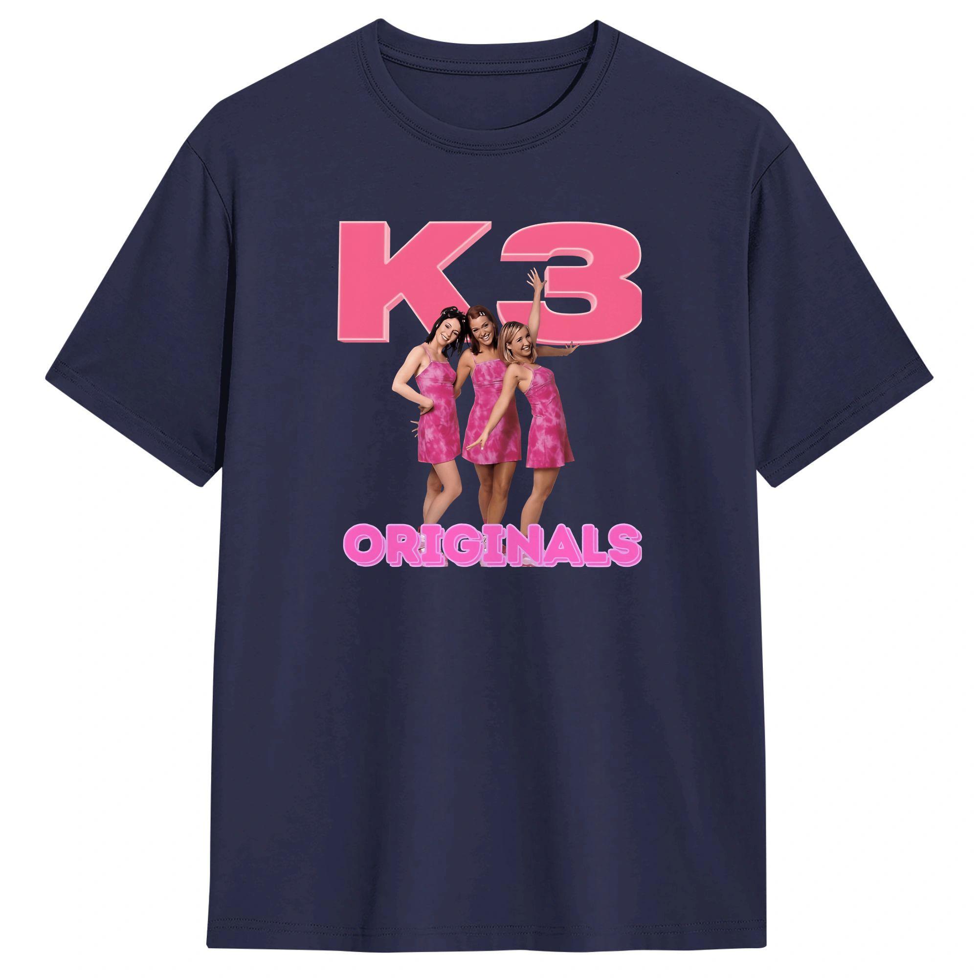 

2026 K3 Studio100 T Shirt Summer Cotton T Shirts for Unisex Novelty Casual Soft Tshirt Short Sleeve Y2K Casual Streetwear Clothing S