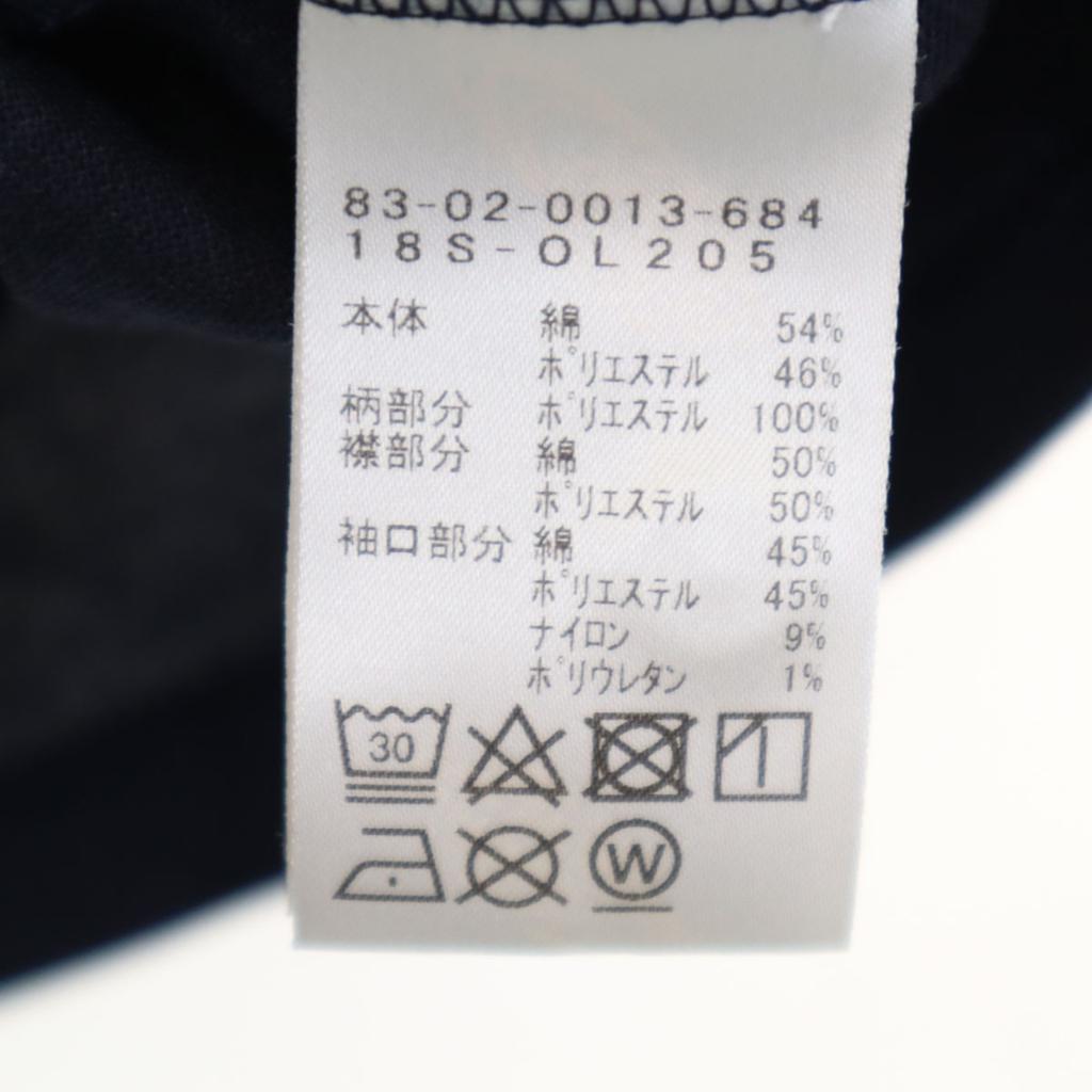 BEAMS GOLF Made In Japan Short Sleeve Polo Shirt M Navy Women Used