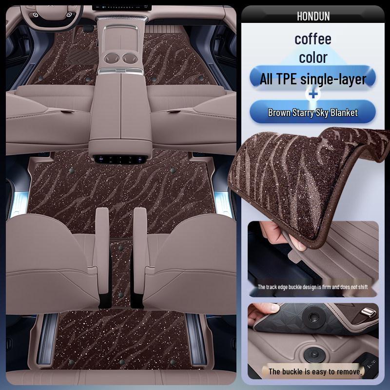 TPE2026 Extended Range Floor Mats & Interior Carpet Set for XPeng X9