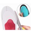 Korekční vložky do bot Střihatelné Snižují tlak Podpora klenby Ortopedické vložky pro plochou nohu Červené