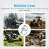 Round Loop Trailer Locking Pin Heavy Duty Wire Lock Pin Trailer Coupler Pin  Trucks Tractors