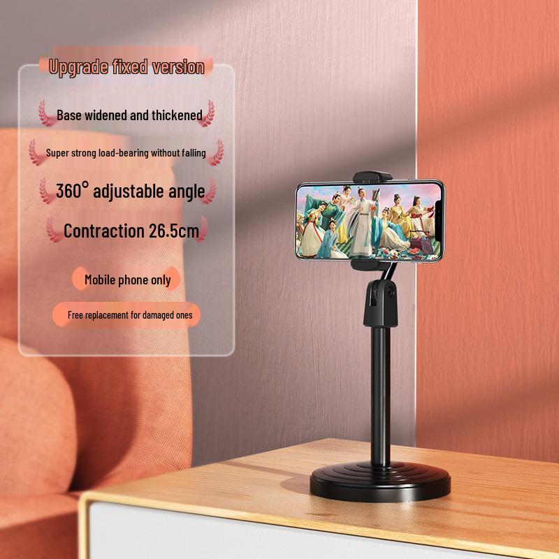 Universal Multi-functional Phone & Tablet Stand: Perfect for Selfies, Live Broadcasts, and Hands-free Viewing