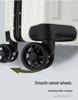 20-inch Scratch & Wear-Resistant Multifunctional Travel Trolley Suitcase