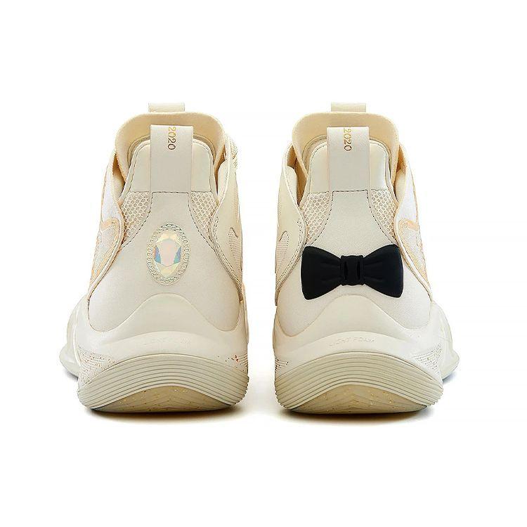 Li Ning CJ-1 Michael Jordan 1st Generation Fabric Synthetic Leather TPU Cushioning Anti-Slip Support Mid-Top Basketball Shoes ABAR019-14