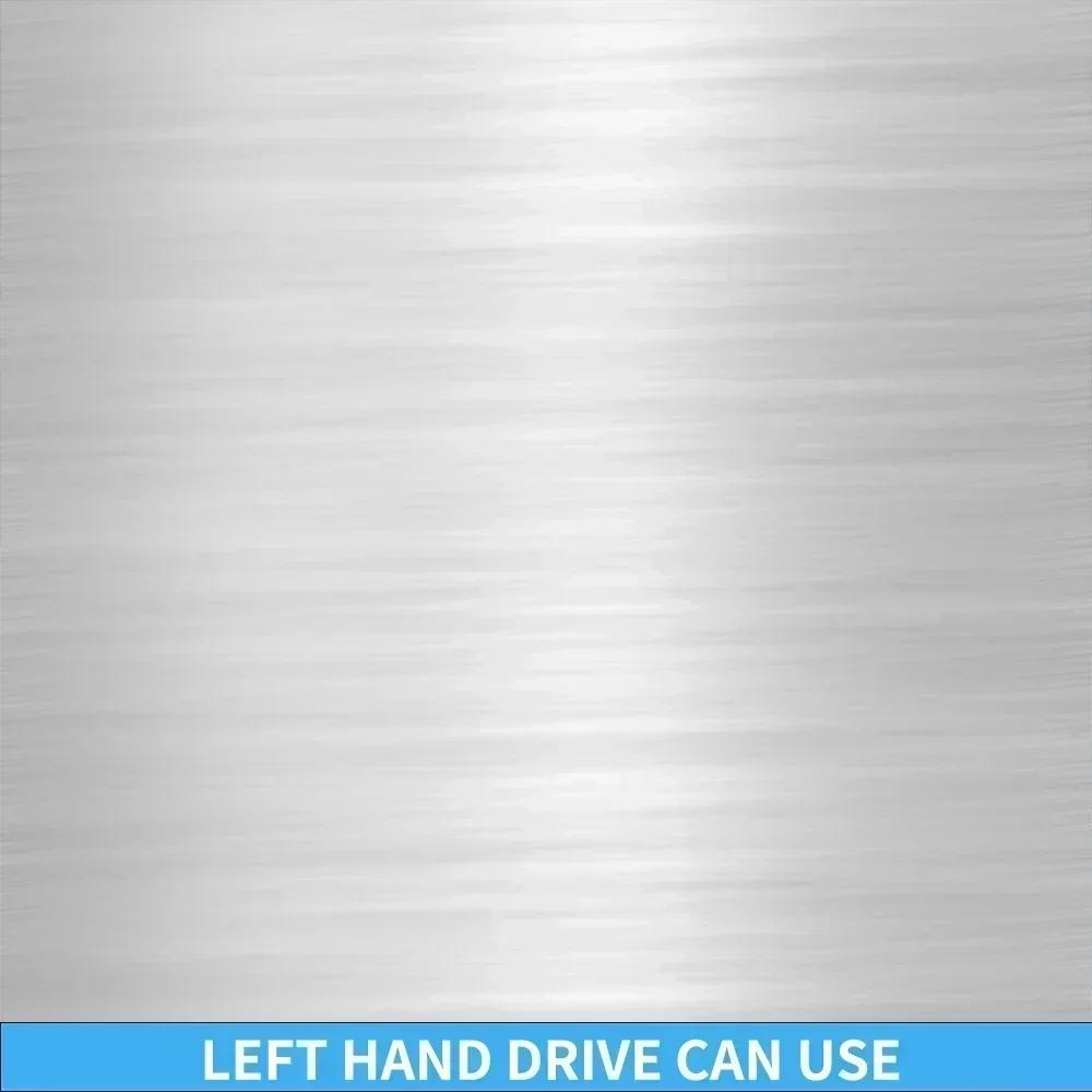 Carbon Fiber Car Accessories Driver Dashboard Storage Decorative Modified Interior Cover Sticker For Maserati Ghibli 2014-2015