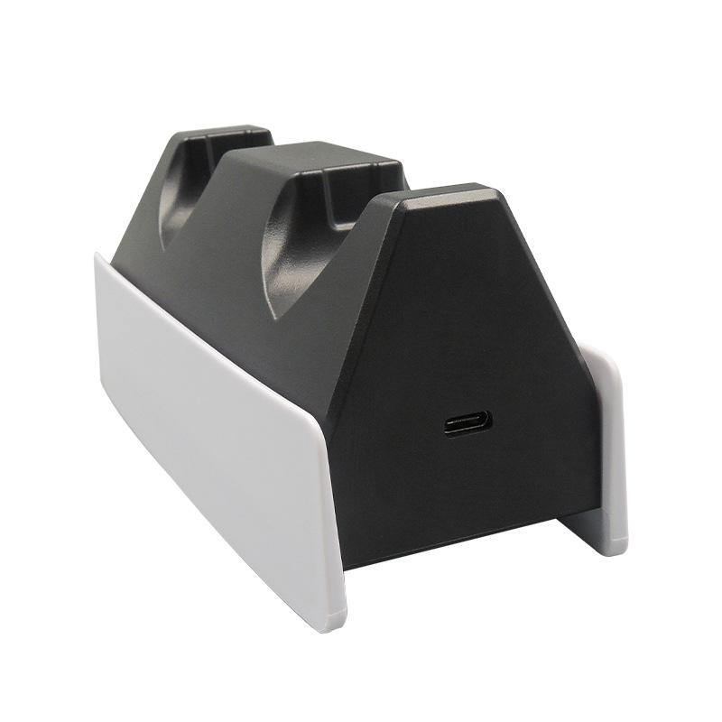 PS5 Controller Charging Station Dock with AI, Smart LED Indicator, Safety Chip Protection, Type C USB Port Dual Sense Controller