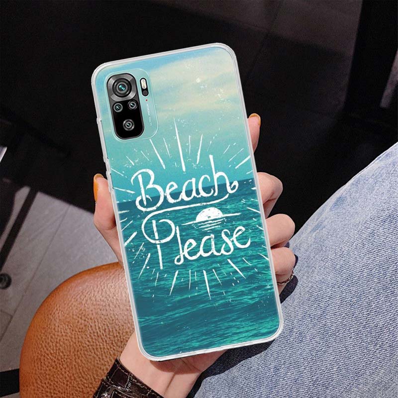 

Чехол для телефона Surfboard Surfing Art Surf Girl Summer для Xiaomi Redmi Note 10 Pro Max 10S 9 9S 9T 8 8T 11T 11S 11 5G 11E 7 6 Redmi Note 4 (4X)