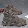 Casual Sneaker Ankle Boots Men's Sneakers Sports and Leisure Shoes for Men Soft and Comfortable Outdoor Boots Wear-resistant