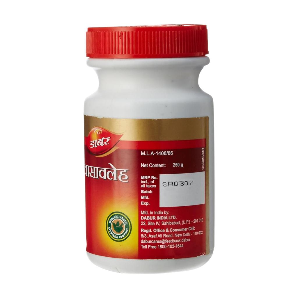 Dabur Vasavaleha 250g Herbal Supplement For Cough Relief, Respiratory Wellness And Immune Support - Pack Of 1