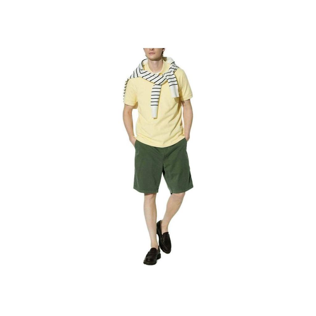 UNIQLO Comfortable Versatile Simple Loose Casual Shorts Men shorts Dark-Olive 470482-57