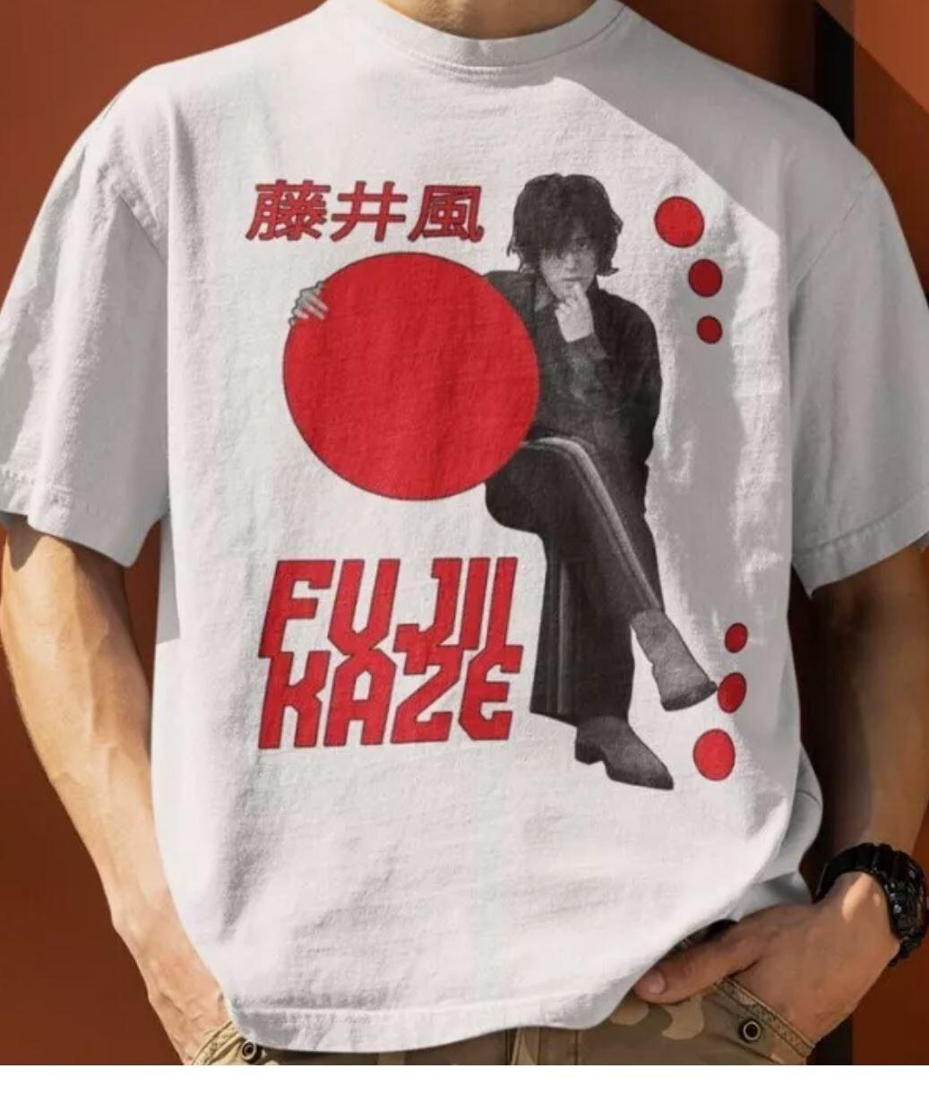 Футболка Fujii Kaze - Футболка Fujii Kaze, хлопковая футболка S
