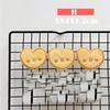 Cute Animal Shape Cookies Cutter Stamp Mold Bear Fish Baking Cake Biscuits Pressure Mould Diy Parties Christmas Cooking Supplies