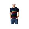 Polo Ralph Lauren SS22 Striped Crew Neck Short Sleeve T-Shirt Men Tops Blue 860413-001