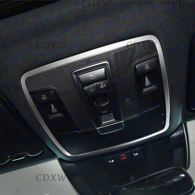 For Mercedes-Benz W166 GLE/ML, X166 GLS/GL class interior modified roof reading light horn cover type trim strip