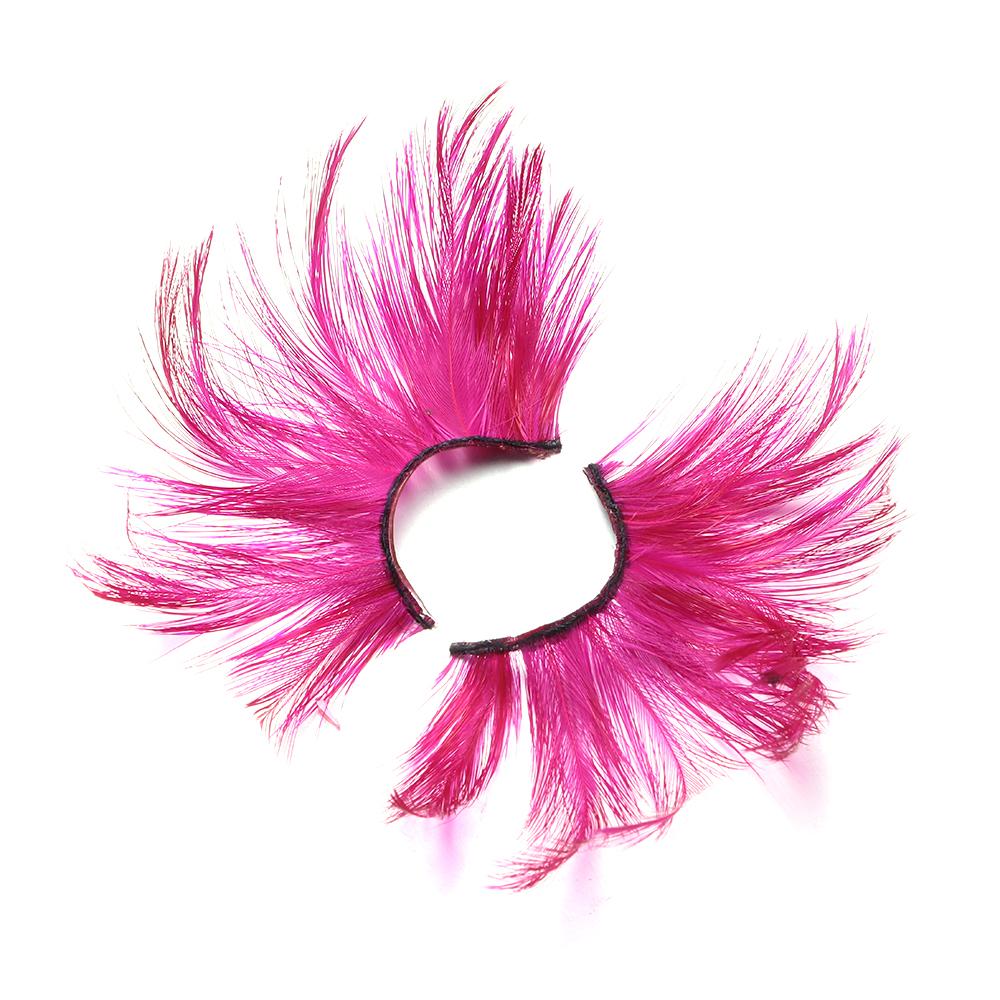 Extra Long Feather Eyelashes Eyelash Extension  Halloween Costume   Party