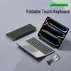 Multi-Functional Portable Leather Touch Foldable Detachable Keyboard