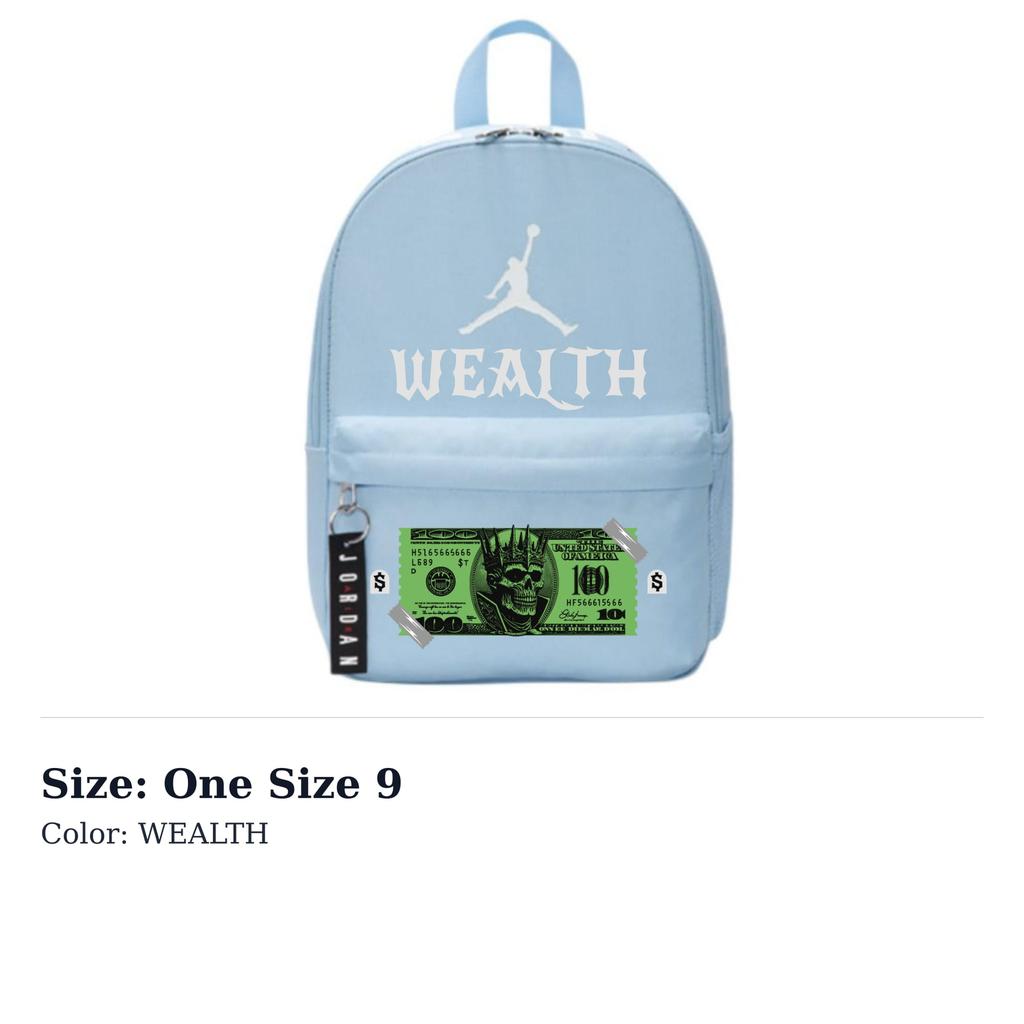 Jordan Polyester Backpack Unisex Blue DV5304-411(team378-yinhua x1)