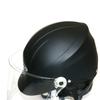 LMoDri  New Winter Motorcycle Keep Warm Helmet Motorbike Solid Color Helmet Motocross Helmet Open Face Retro
