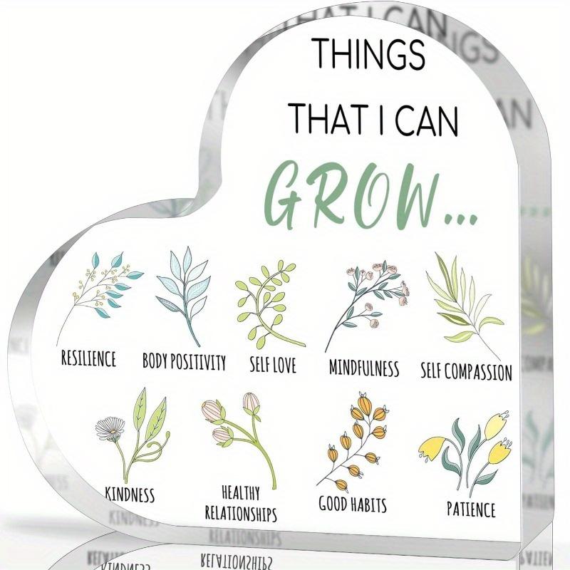 

Inspirational Acrylic Gift - Encouragement & Healing Words for Best Friends & Colleagues