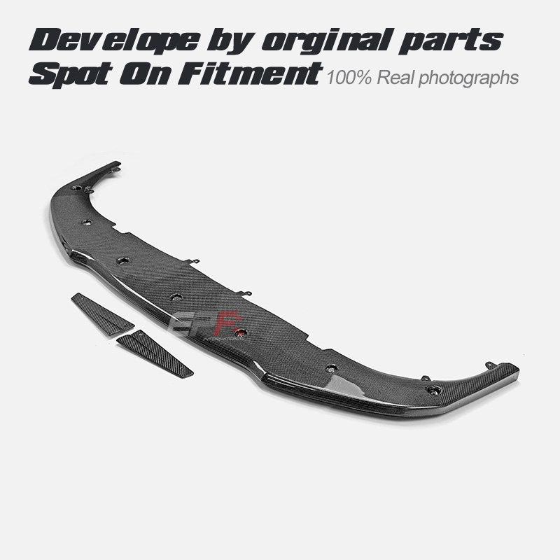Carbon Fiber Front Splitter Lip Spoiler for Toyota GR Yaris (Late Model)
