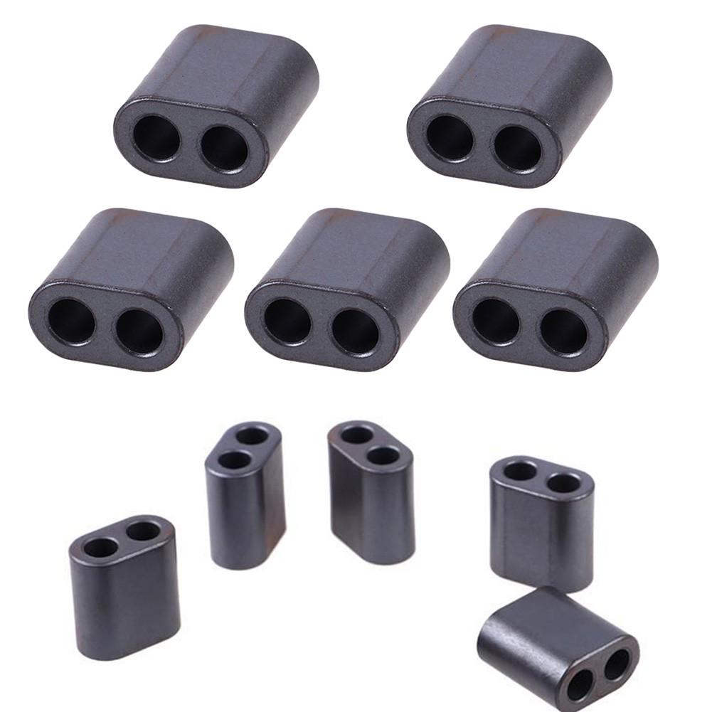 Ni Zn Ferrite Double Hole Magnetic Ring RID13.5X7.5X14-4 Filtering Magnetic Ring