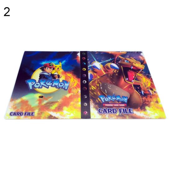 240 Sheets Pokemon Cards Playing Album Book Folder List DIY Collection Holder