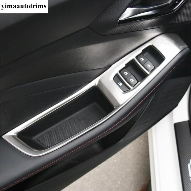 For MG 5 MG5  -  Car Inner Door Armrest Window Glass Lift Switch Panel Handle Bowl Frame Cover Trim Accessories Interior