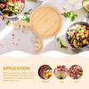 Wooden Christmas Tray Candy Dish Platter Christmas Tree Hat Pattern Cartoon pallet Salad Sashimi Sushi Nut snacks Dessert Tray