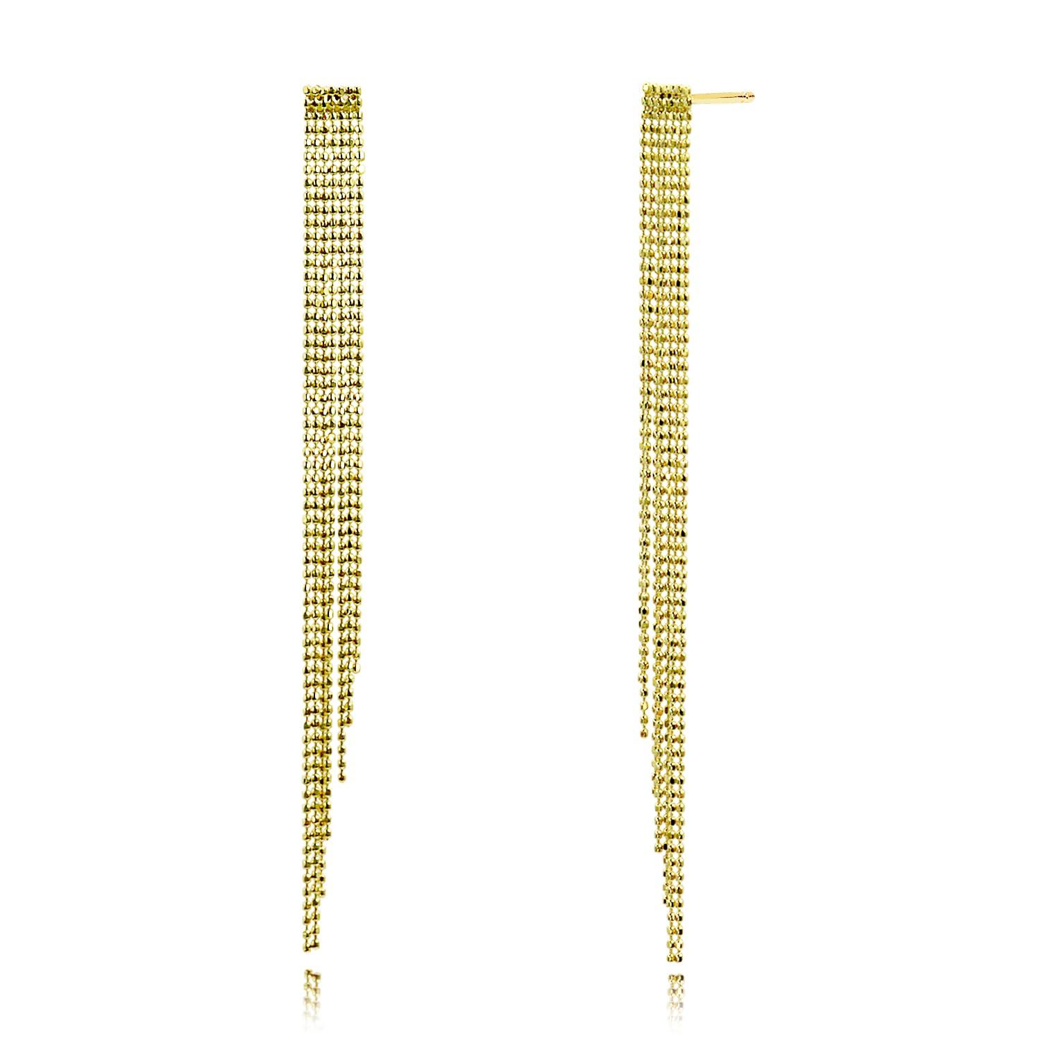 

Сережки Brilliant Gold K18YG [Lara Christie] Жіночі le103-0002-yg